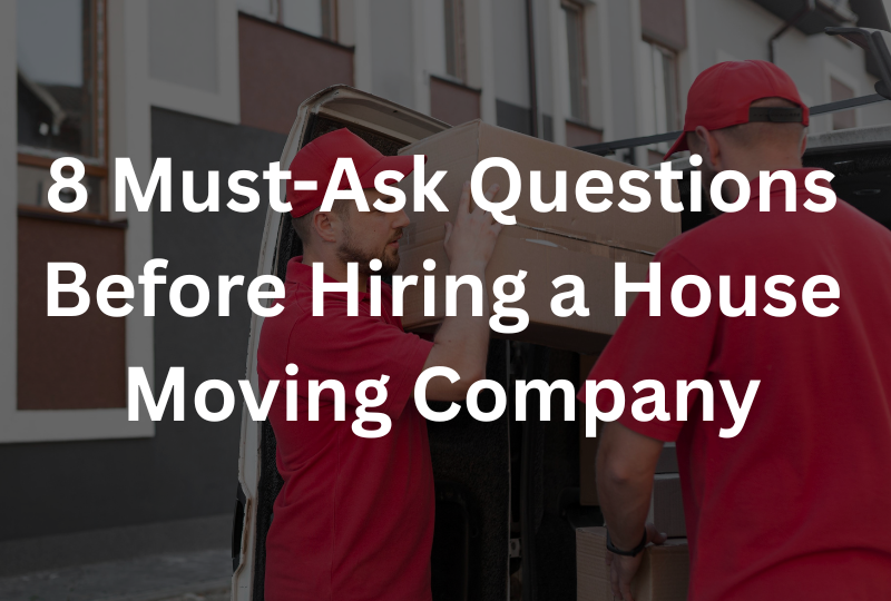 house removal service Singapore